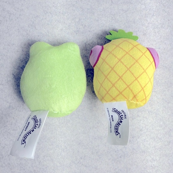 McDonald’s Happy Meal Squishmallows Pineapple and Frog Plush - Picture 3 of 4